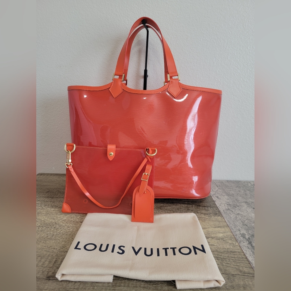 SOLD Louis Vuitton Epi Plage Lagoon Bay GM Tote
